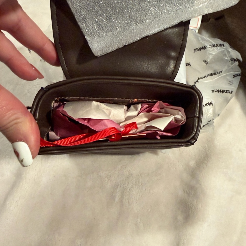Montana West Quilted Brown Crossbody - Picture 2 of 7